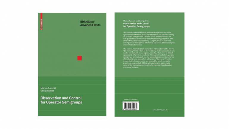 Book “Observation and Control for Operator Semigroups” by Tucsnak Marius and George Weiss